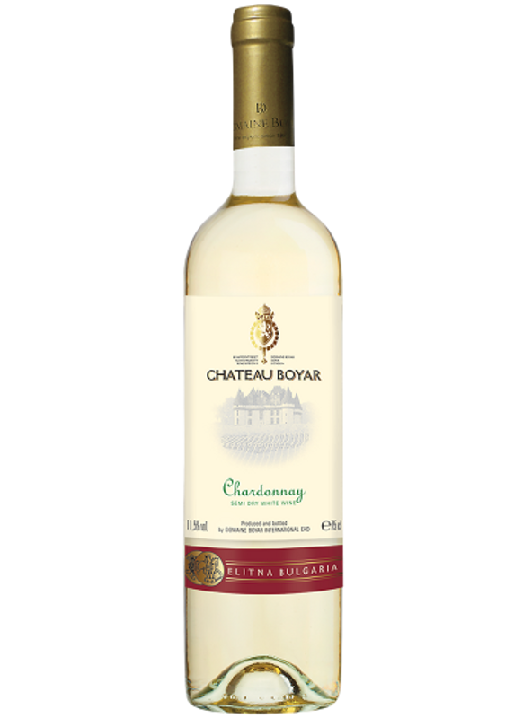 Chateau Boyar Chardonnay Semi Dry 0,75l