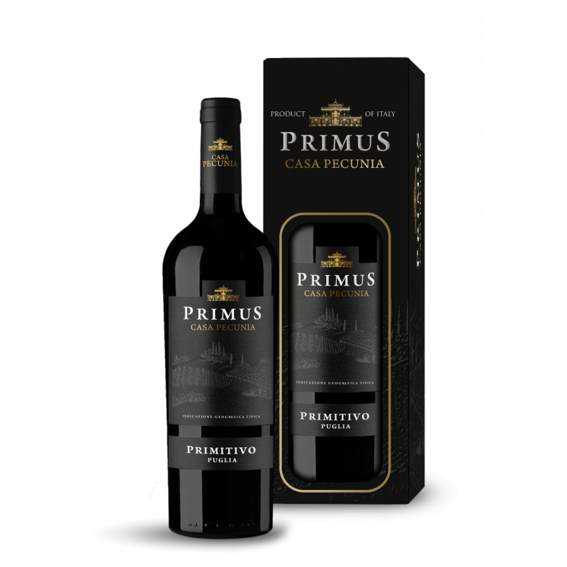 Primus Primitivo Puglia IGT  0,75 l + Kartonik