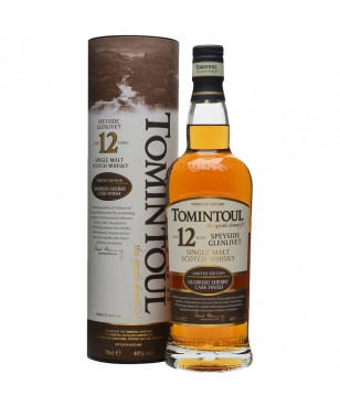 Whisky Tomintoul 12 Yo Oloroso Sherry Single Malt 0,7L
