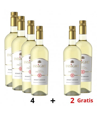 Zestaw Degustacyjny Pinot Grigio 4+2 Gratis