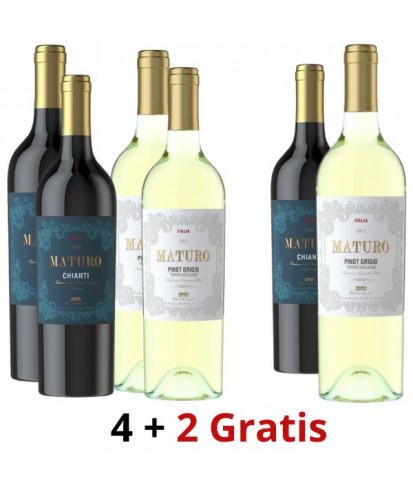 Zestaw Degustacyjny Maturo 4+2 Gratis