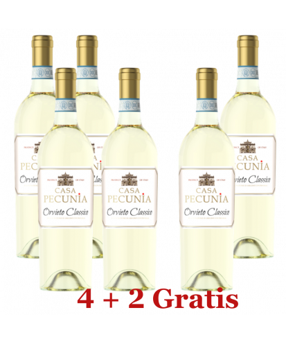 Zestaw Degustacyjny Orvieto Classico 4+2 Gratis