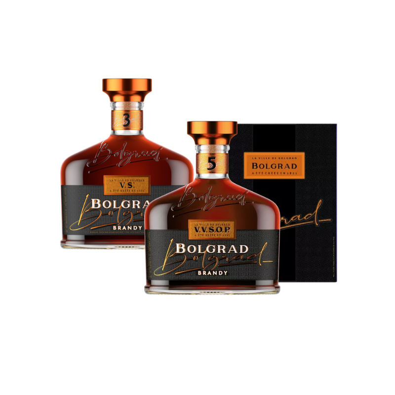 Zestaw Brandy Bolgrad 2 szt. Zestaw Brandy Bolgrad 2 szt.