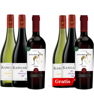 Zestaw Kangaroo Bay Mix 3 + 3 Gartis