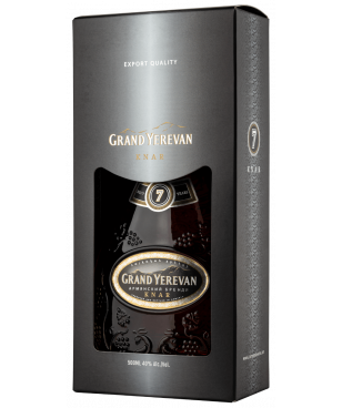 Brandy Grand Yerevan 'Knar' 7 Year Old 0,5L + Gift Box - 5