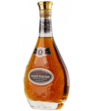Brandy Grand Yerevan 5 Year Old  0,5L + Gift Box - 3