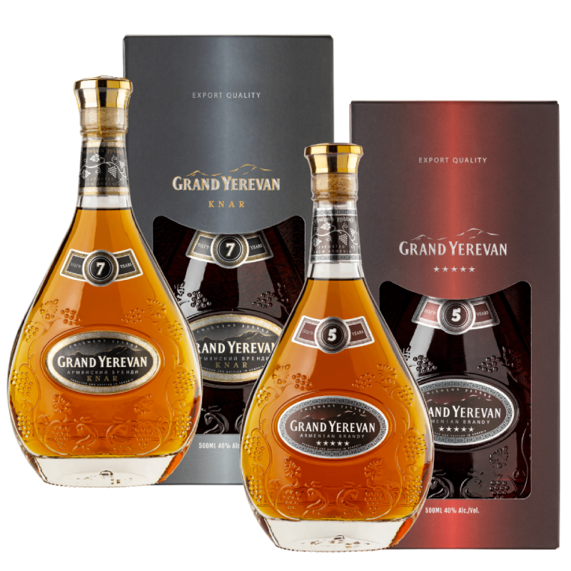 Zestaw Brandy Grand Yerevan