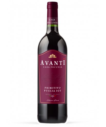 AVANTI CASA PECUNIA PRIMITIVO PUGLIA IGT 0,75L