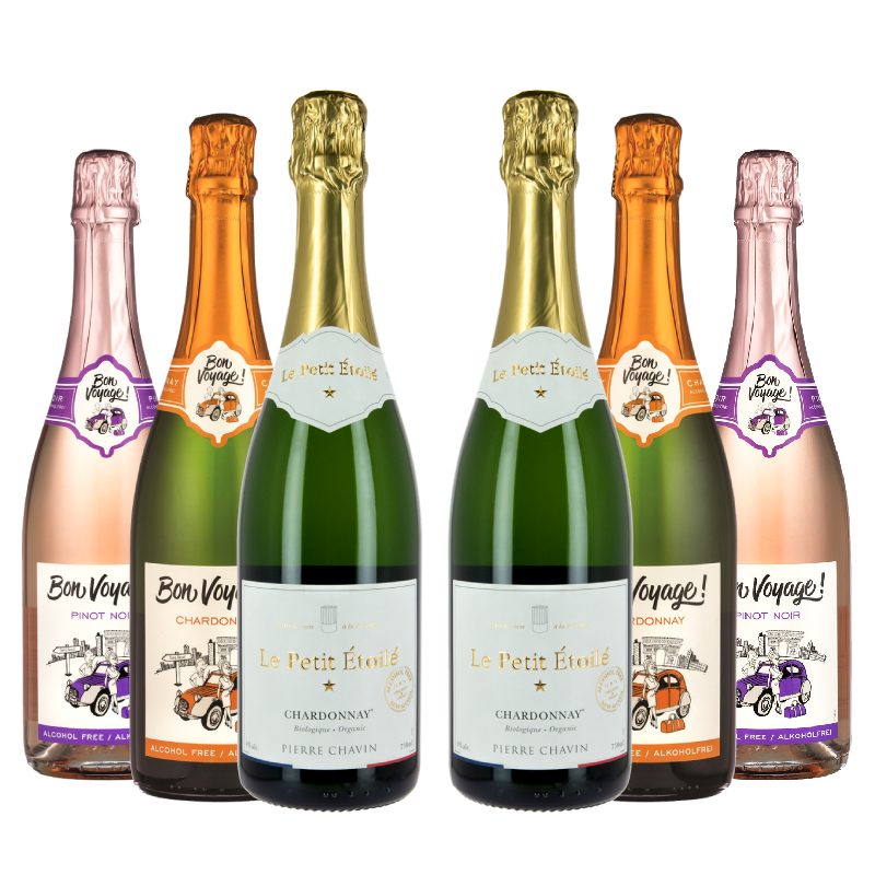 Zestaw Degustacyjny Musujący Bezalkoholowy Zestaw Degustacyjny Musujący Bezalkoholowy