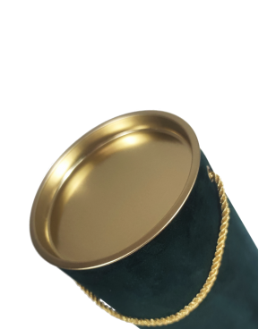 Tuba zamszowa kolor z logo - 3