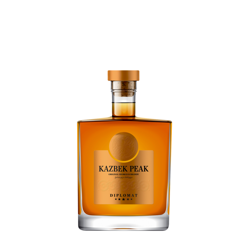 KAZBEK PEAK BRANDY DIPLOMAT 0,5L KAZBEK PEAK BRANDY DIPLOMAT 0,5L