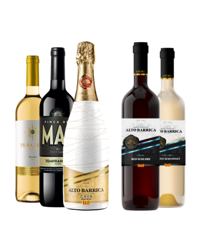Zestaw Degustacyjny Hiszpański 3+2 Gratis
