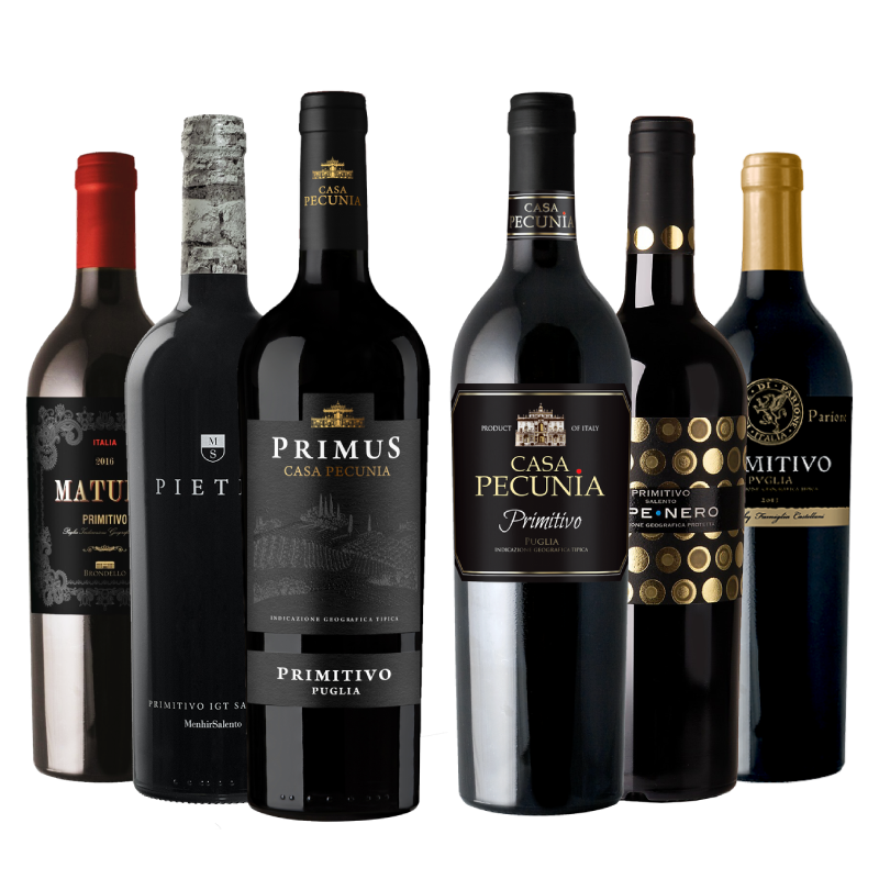 Zestaw Limitowany Primitivo 3+3 Gratis
