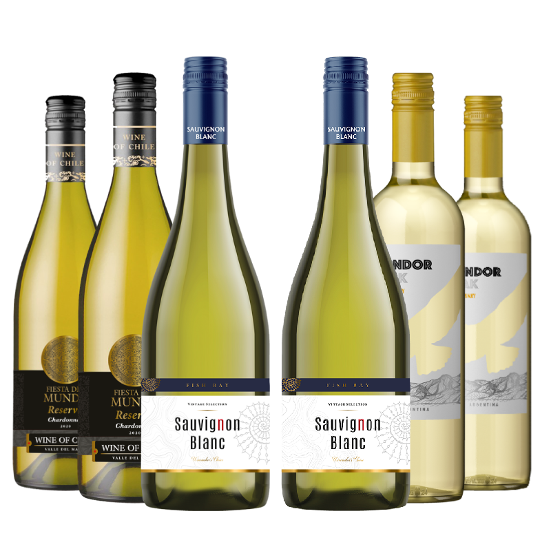 Zestaw Degustacyjny Nowy Świat Biały 3+3 Gratis
