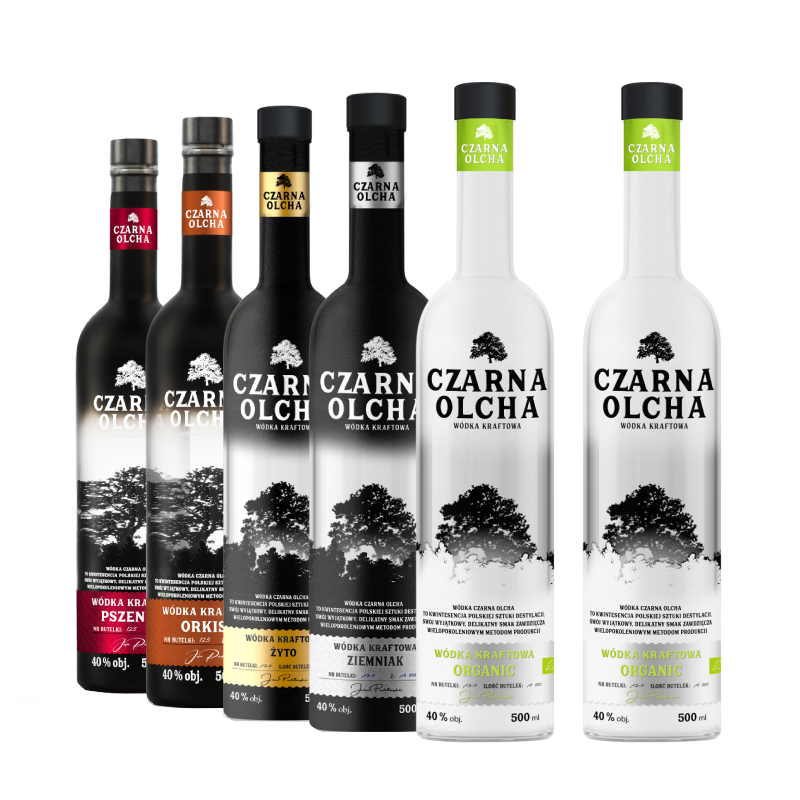 Zestaw Degustacyjny Czarna Olcha 5+1 Gratis