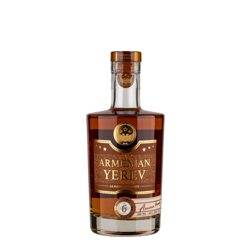 ARMENIAN YEREV 6 MONTHS BRANDY 0,5L ARMENIAN YEREV 6 MONTHS BRANDY 0,5L
