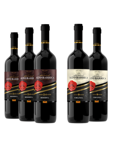 Zestaw Degustacyjny Alto Barrica 3+2 Gratis