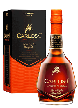 Brandy Osborne 'Carlos I' Solera Gran Reserva Sherry Cask 0,7L + Gift Box