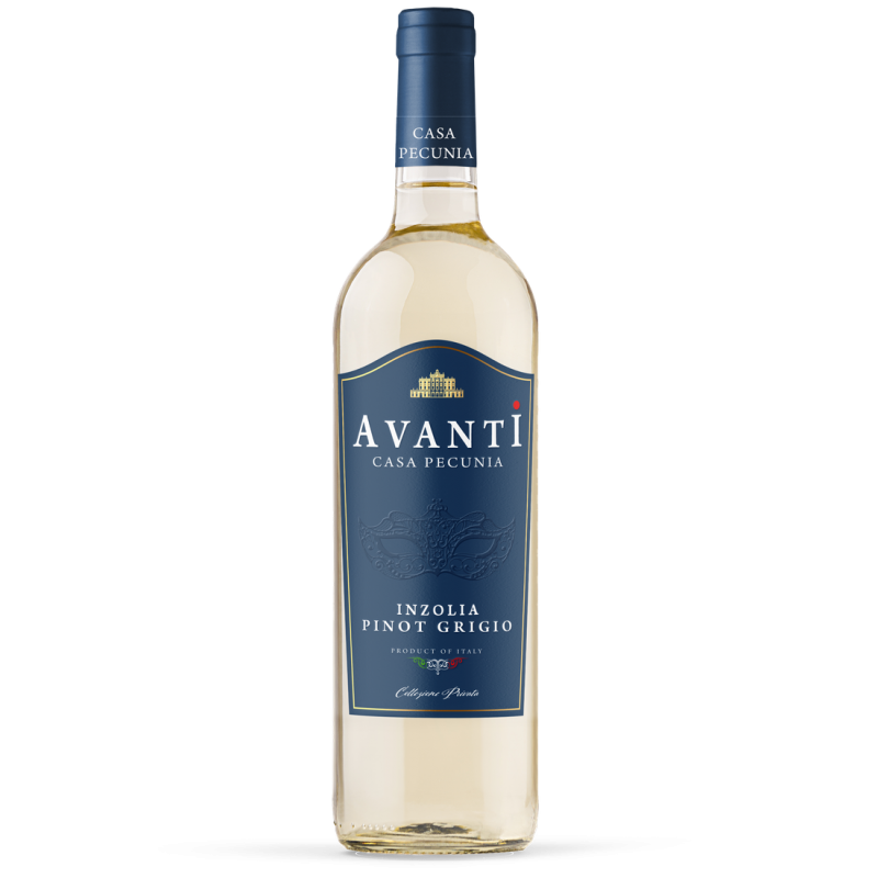 AVANTI CASA PECUNIA INZOLIA PINOT GRIGIO TERRE SICILIANE IGT 0,75L