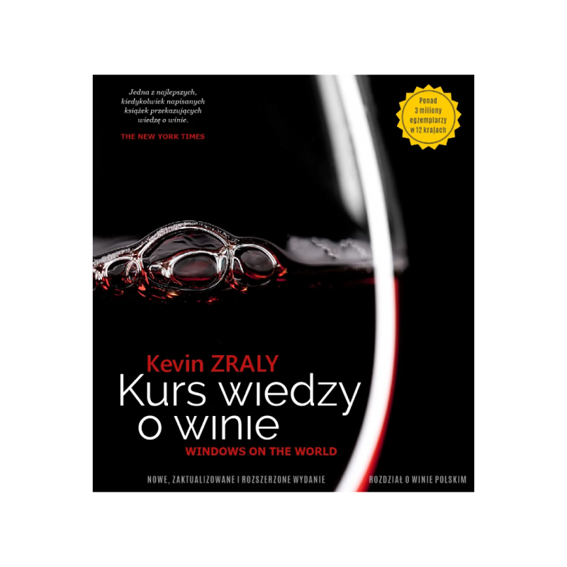 KSIĄŻKA KURS WIEDZY O WINIE