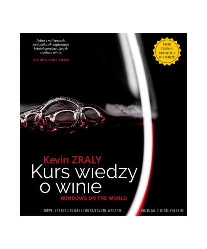KSIĄŻKA KURS WIEDZY O WINIE