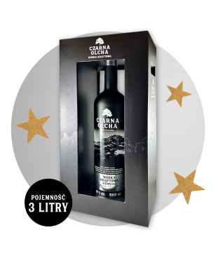 Czarna Olcha Wódka Kraftowa Ziemniak 3 l + Karton