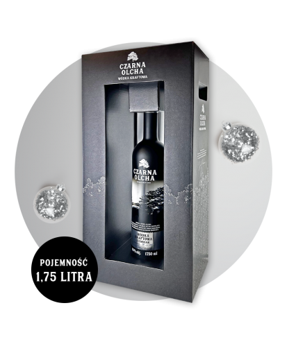 Czarna Olcha Wódka Kraftowa Ziemniak 1,75 l + Karton