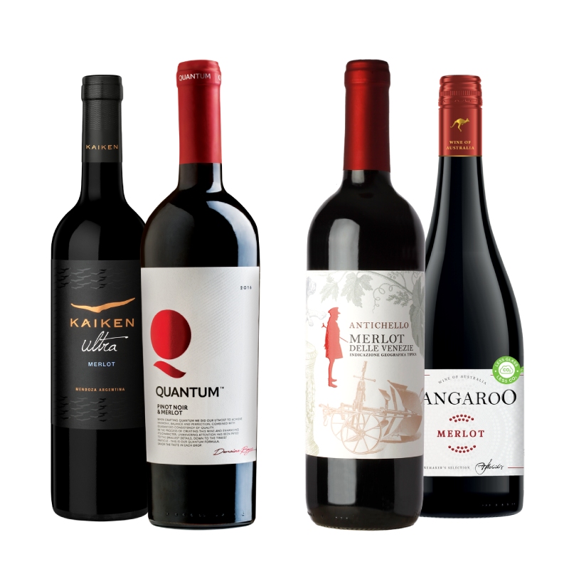 Zestaw Win Sommelier Poleca - Merlot Zestaw Win Sommelier Poleca - Merlot