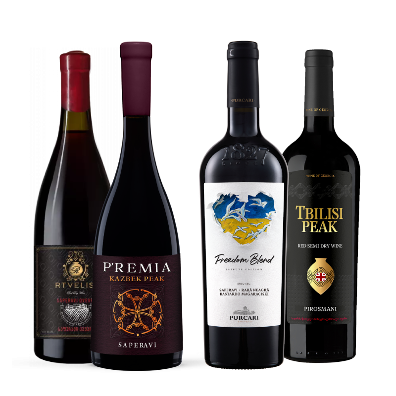 Zestaw Win Sommelier Poleca - Saperavi Zestaw Win Sommelier Poleca - Saperavi