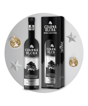 CZARNA OLCHA WÓDKA KRAFTOWA ZIEMNIAK 0,5L + KATRONIK