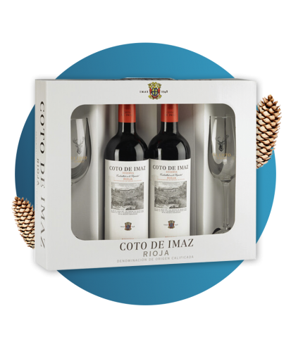 COTO DE IMAZ RESERVA 2020 2 x 0,75L + 2 KIELISZKI