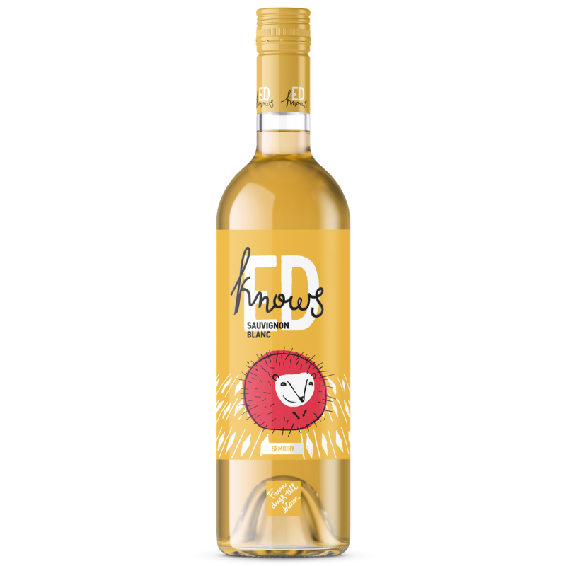 ED KNOWS SAUVIGNON BLANC WHITE SEMI DRY 0,75L