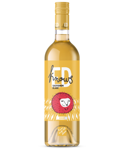 ED KNOWS SAUVIGNON BLANC WHITE SEMI DRY 0,75L