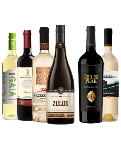 Zestaw Degustacyjny Półwytrawny 4+2 Gratis