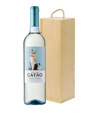 Zestaw na Dzień Kobiet Wino Gatao Vino Verde + Skrzynka Eco - 2