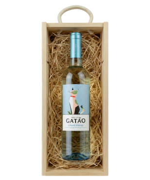 Zestaw na Dzień Kobiet Wino Gatao Vino Verde + Skrzynka Eco
