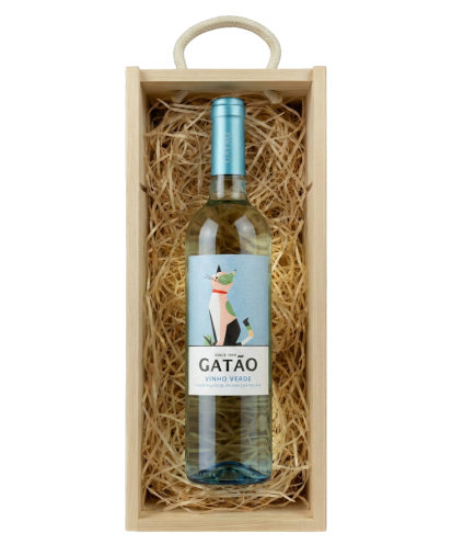 Zestaw na Dzień Kobiet Wino Gatao Vino Verde + Skrzynka Eco