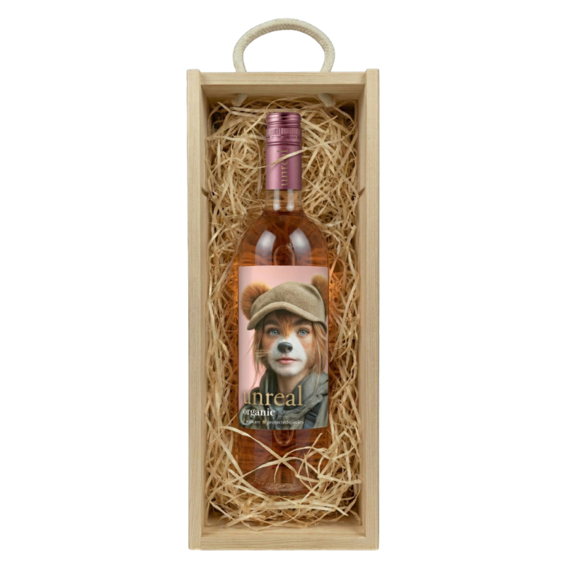 Zestaw na Dzień Kobiet Wino Unreal Wine Rose + Skrzynka Eco Zestaw na Dzień Kobiet Wino Unreal Wine Rose + Skrzynka Eco
