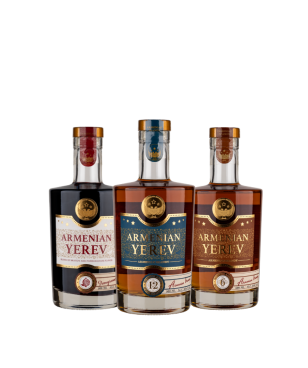Zestaw degustacyjny Brandy Armenian Yerev
