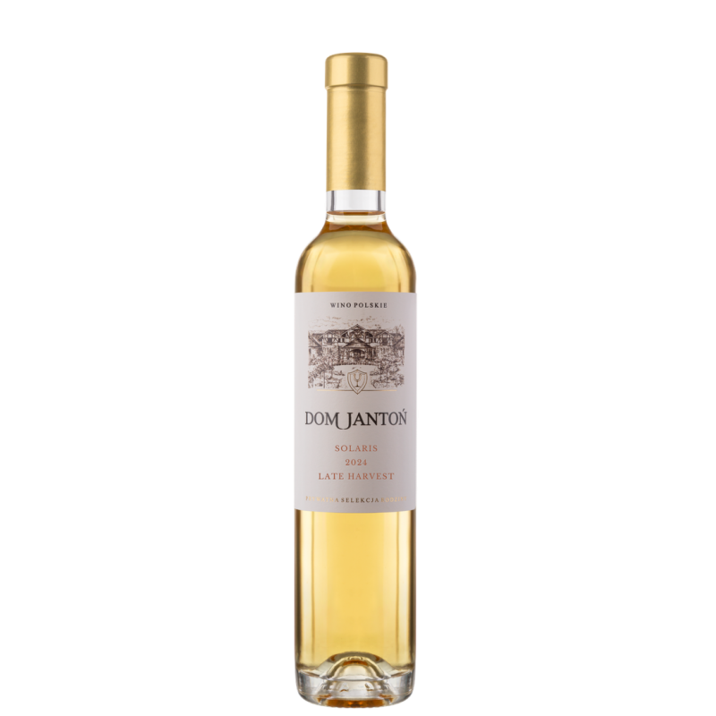DOM JANTON SOLARIS LATE HARVEST 2024 0,5L / 13,5% / 6 / PL DOM JANTON SOLARIS LATE HARVEST 2024 0,5L / 13,5% / 6 / PL