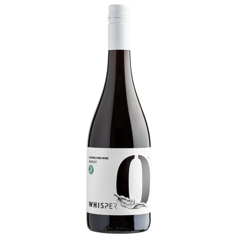 WHISPER MERLOT ALKOHOL FREE 0,75L