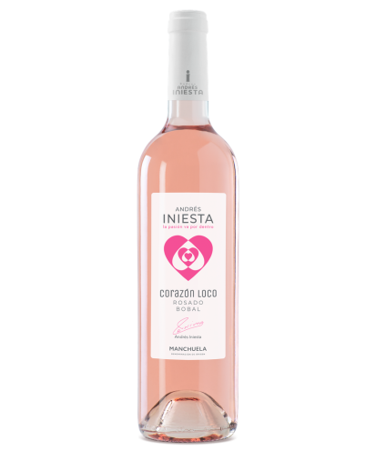 BODEGA INIESTA CORAZON LOCO ROSADO 0,75L