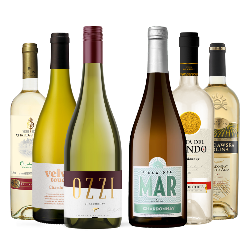 Zestaw Degustacyjny Chardonnay Mix 3+3 Gratis Zestaw Degustacyjny Chardonnay Mix 3+3 Gratis