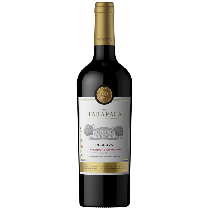 TARAPACA RESERVA CABERNET SAUVIGNON 0,75L TARAPACA RESERVA CABERNET SAUVIGNON 0,75L