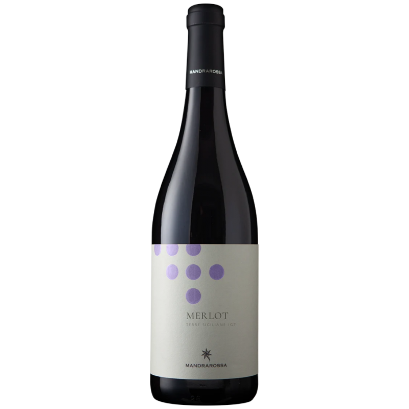 MANDRAROSSA MERLOT TERRE SICILIANE IGT 0,75L