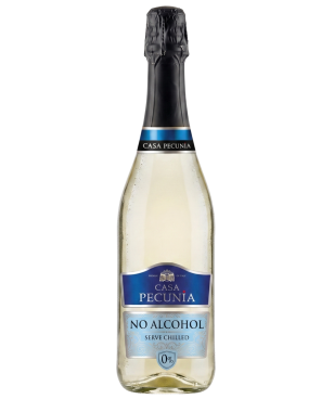 CASA PECUNIA SPARKLING BLANCO ALKOHOL FREE 0,75L