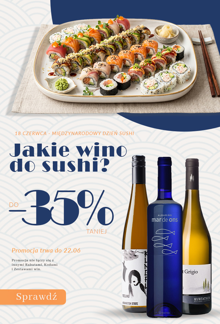 Wino do sushi