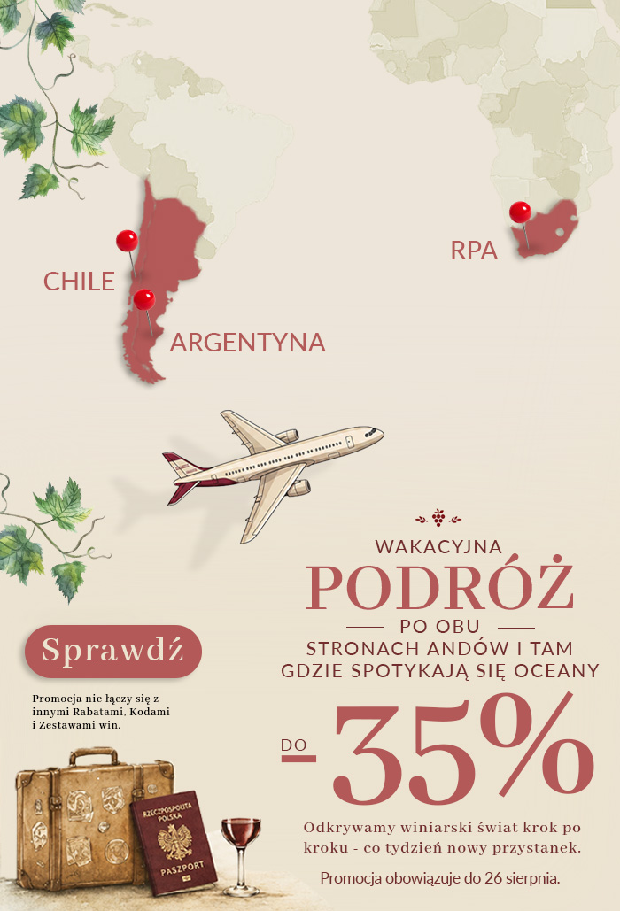 Wakacyjna Podróż: RPA, Chile, Argentyna