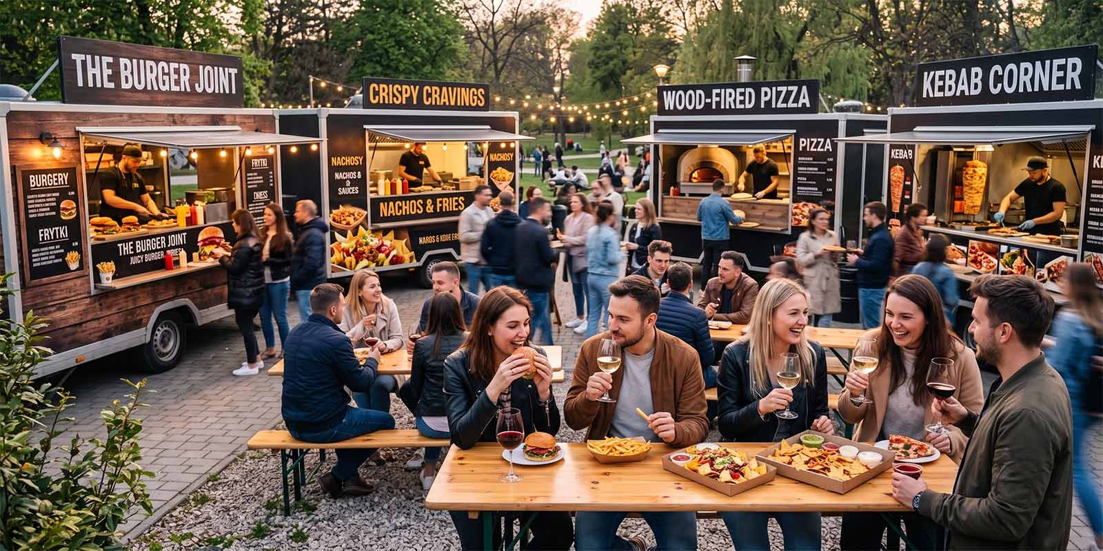 Food truck, festiwal i kieliszek wina — co pasuje do street foodu?