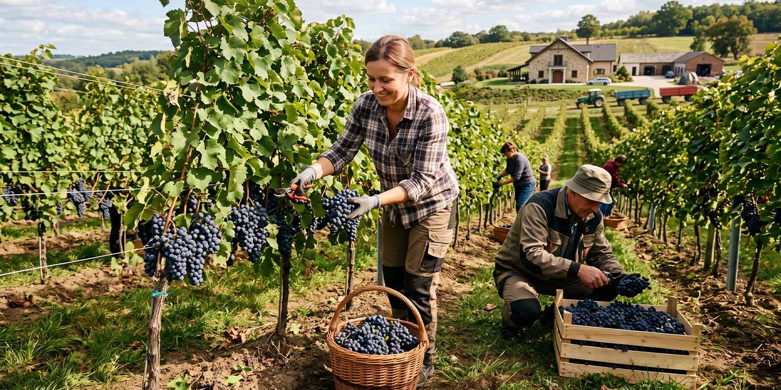 Kiedy zbiera się winogrona na wino? Jak termin zbioru zmienia smak w kieliszku